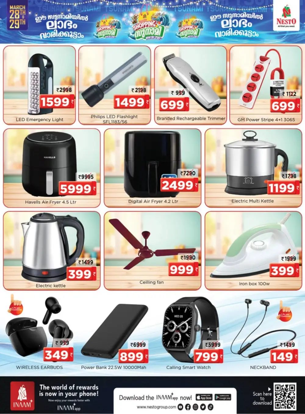 Nesto Kakkattil Shopping Tsunami Offers | Ends Sunday page 14