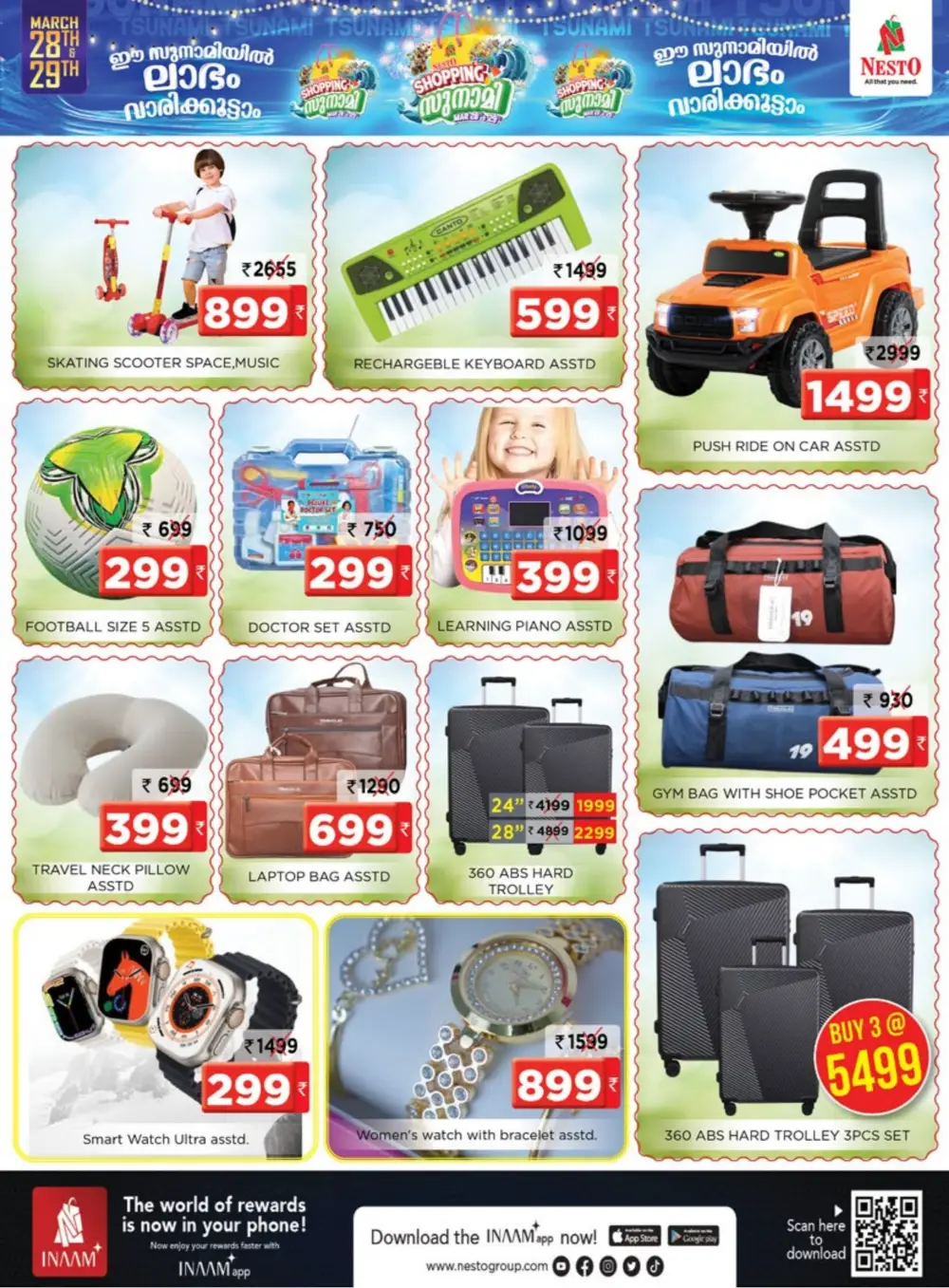 Nesto Kalpetta Shopping Tsunami Offers | Ends Sunday page 18
