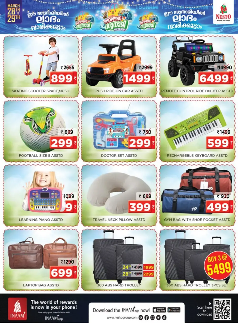 Nesto Perinthalmanna Shopping Tsunami Offers | Ends Sunday page 19