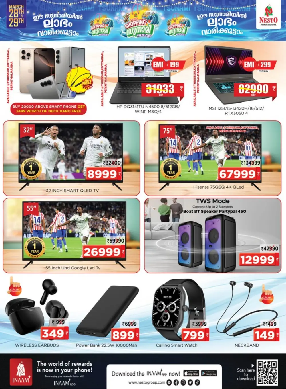 Nesto Kottakkal & Tirur Shopping Tsunami Offers | Ends Sunday page 15