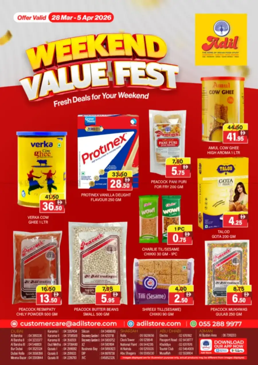 Al Adil UAE Weekend Value Fest | Ends Sunday page 1