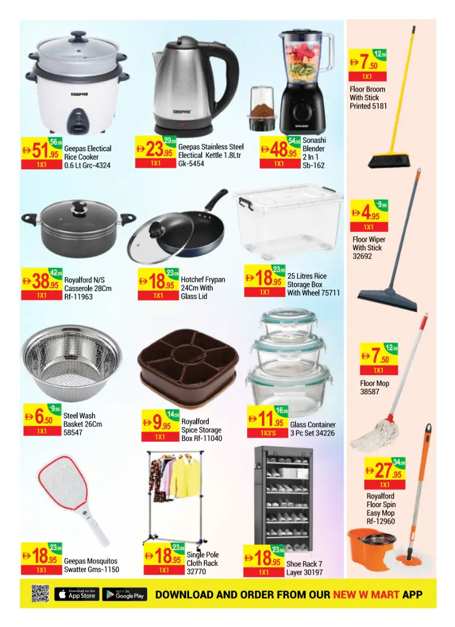 New W Mart Dubai Massive Savings | Ends Monday page 16
