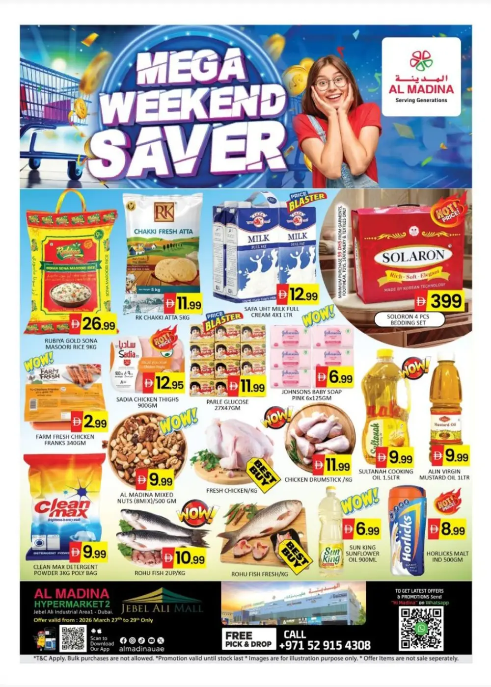 Al Madina Jebel Ali Mega Weekend Saver | Ends Sunday page 1