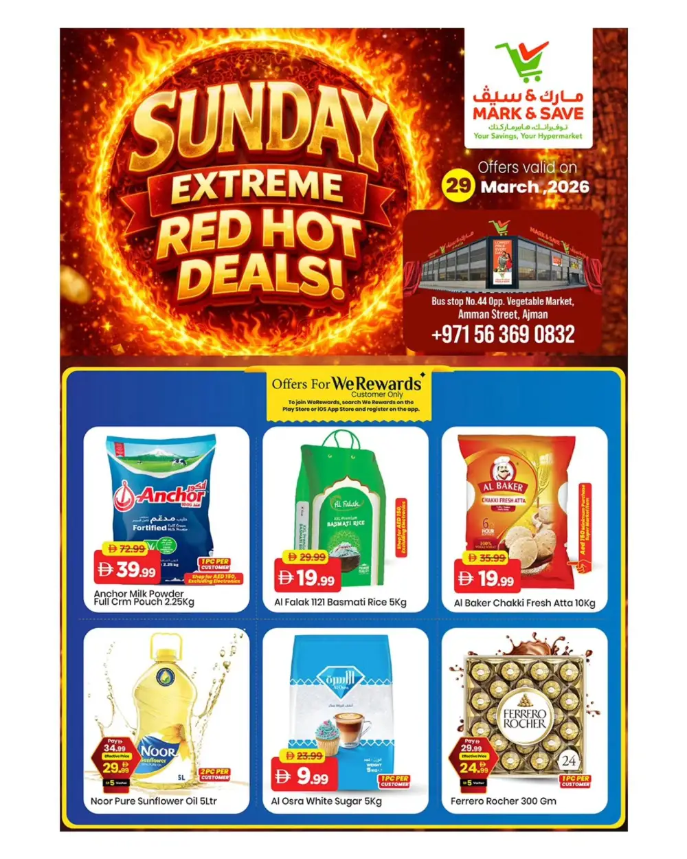 Mark & Save Ajman Red Hot Deals | Ends Sunday page 1