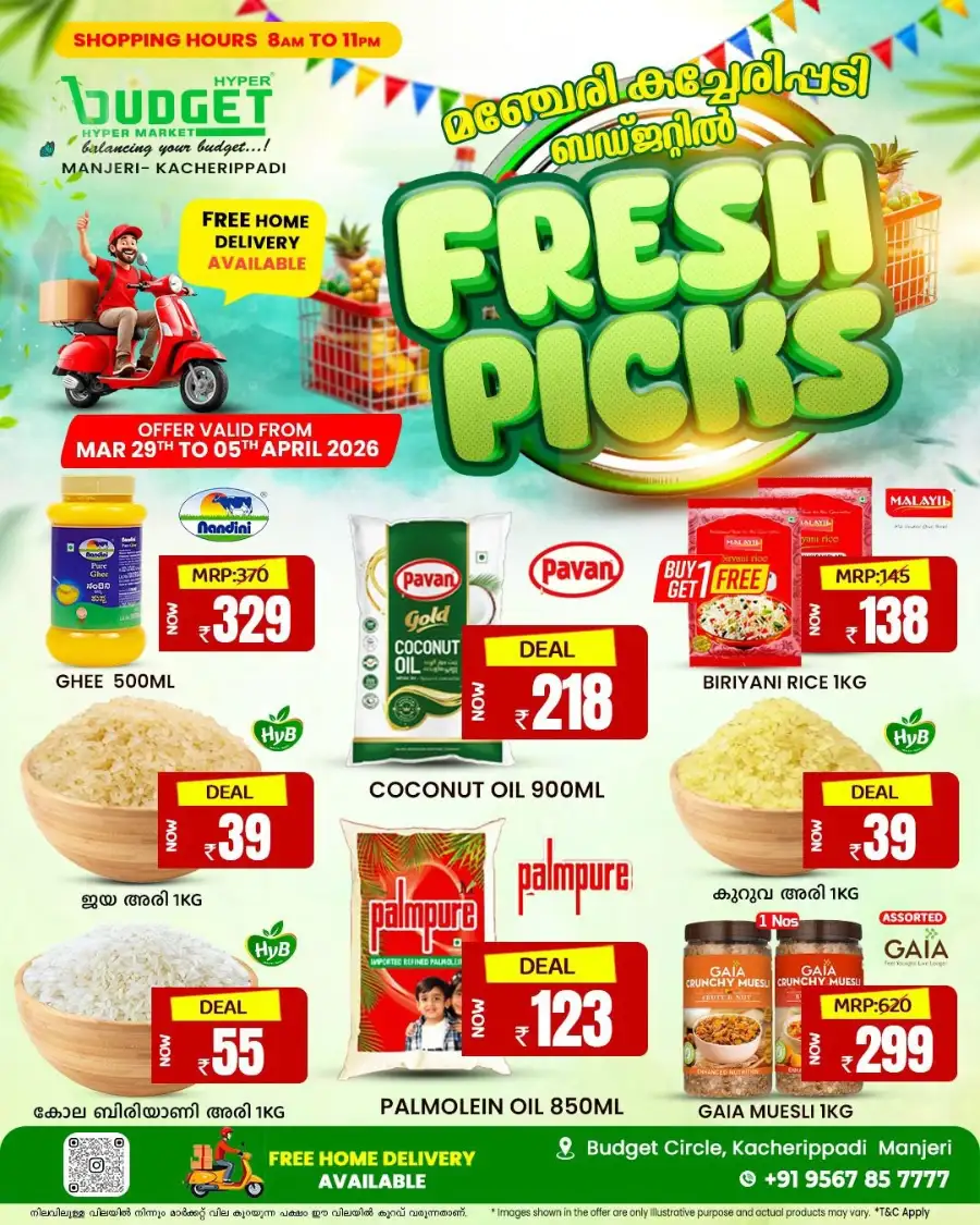 Budget Manjeri Fresh Picks | Ends Apr 05 page 1