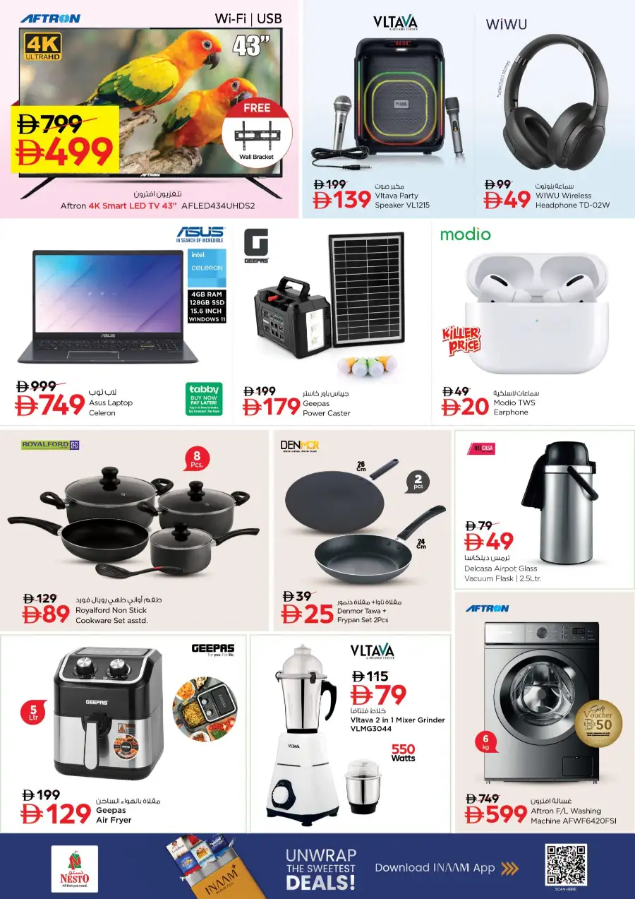 Nesto Dubai Nadd Al Hamar - Midweek Special Deals & Grocery Offers page 6
