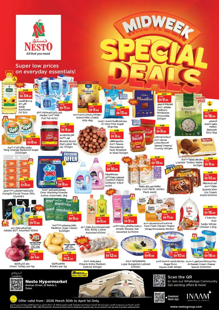 Nesto Dubai Al Nahda 2 | Midweek Special Deals & Offers March 30 - April 1 page 1