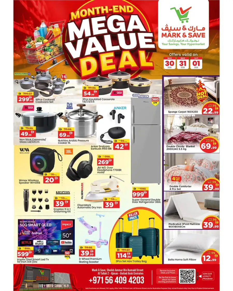 Mark & Save Ajman Month-End Mega Value Deals | March 30 – April 01 2026 page 3