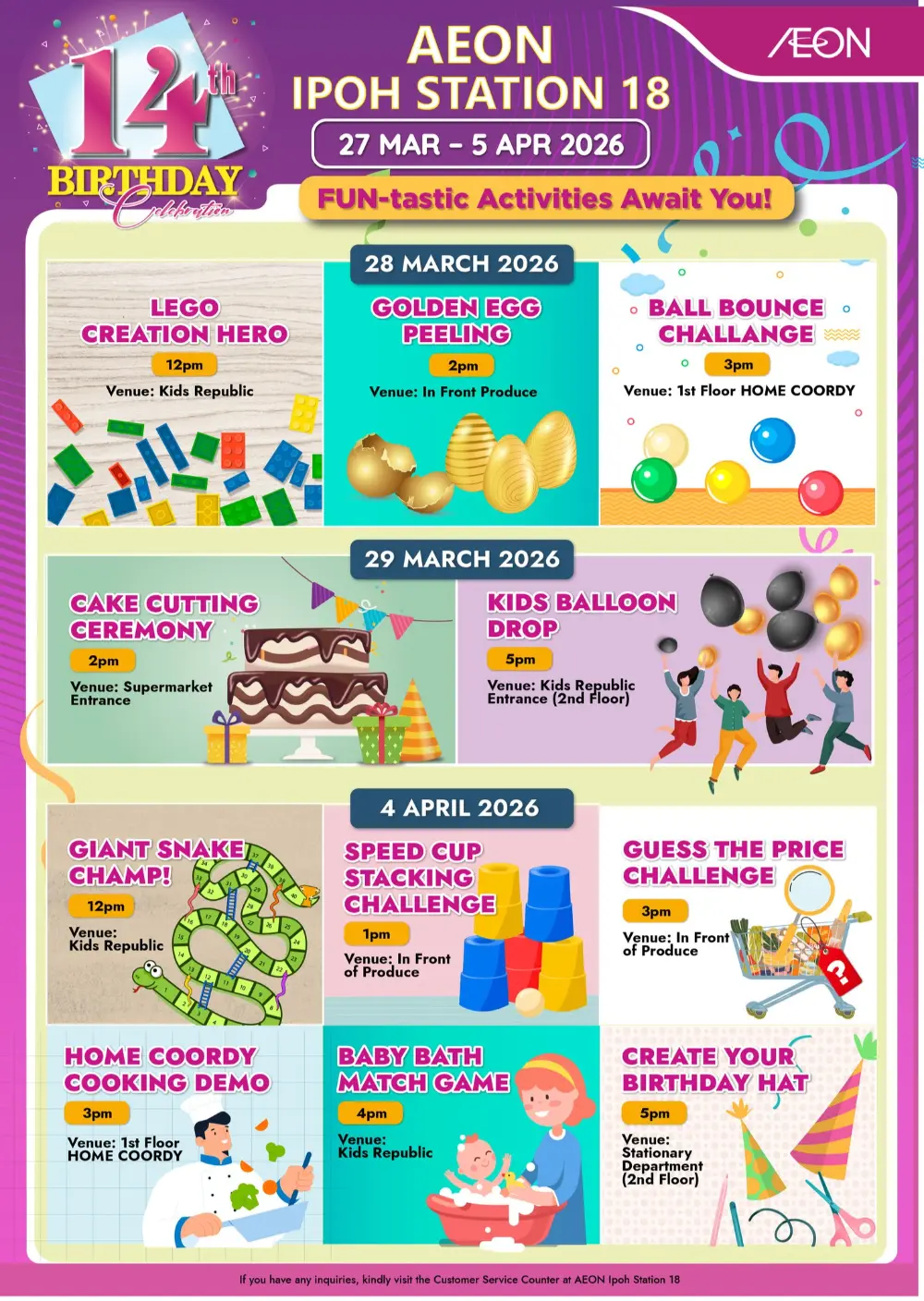 AEON Ipoh Station 18 Birthday Deals | Ends 5 Apr page 6