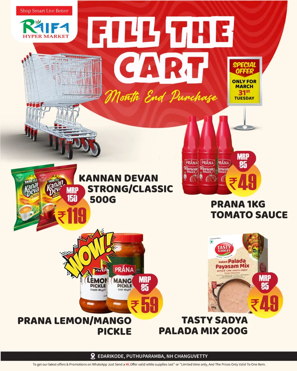 Fill the cart page 4