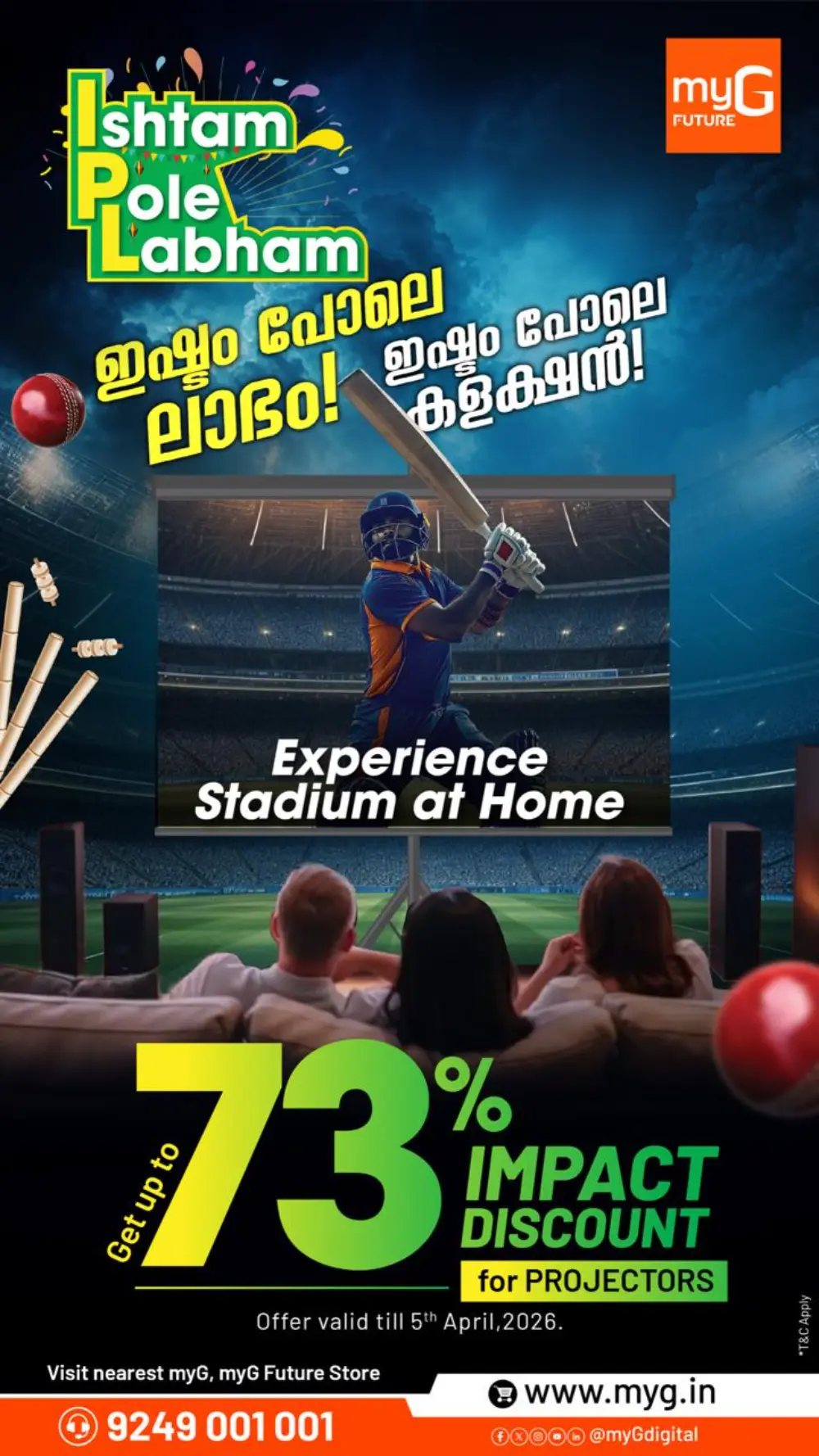 myG Future Kozhikode | ₹2,000 TV Cashback Ends Sunday page 9